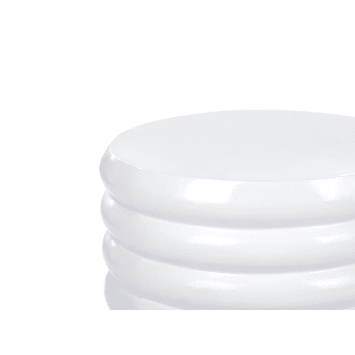 Mesa de apoio KIKIWA Metal Branco