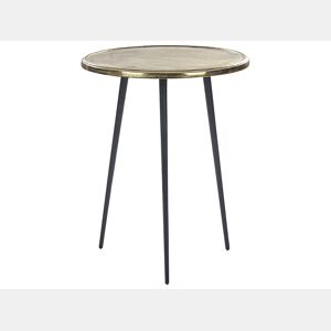Mesa de apoio TELFER Metal Dourado