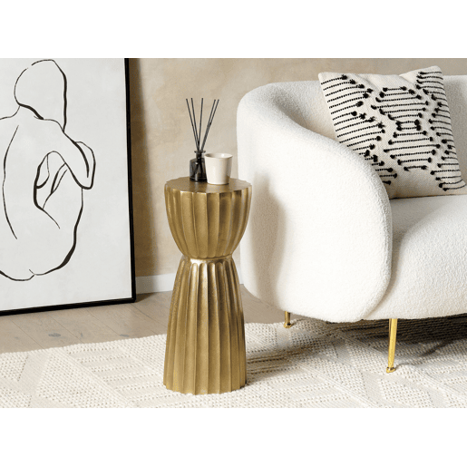 Mesa de apoio OUYEN Metal Dourado