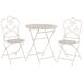 Beliani Conjunto de balcón TRIESTE Beliani Conjunto de balcón TRIESTE Beige