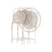 Beliani Conjunto de balcón TRIESTE Beliani Conjunto de balcón TRIESTE Beige