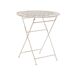 Beliani Conjunto de balcón TRIESTE Beliani Conjunto de balcón TRIESTE Beige