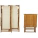 Beliani Conjunto de balcón ATRANI/MOLISE Beliani Conjunto de balcón ATRANI/MOLISE Blanco/ Beige
