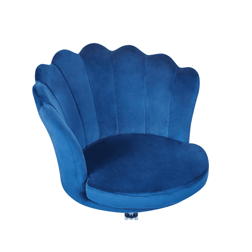 Cadeira de escritório MONTICELLO Veludo Azul