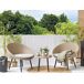 Beliani Conjunto de balcón ORTIGIA Beliani Conjunto de balcón ORTIGIA Beige