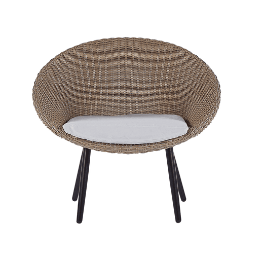 Conjunto de varanda com almofadas ORTIGIA Creme claro Creme