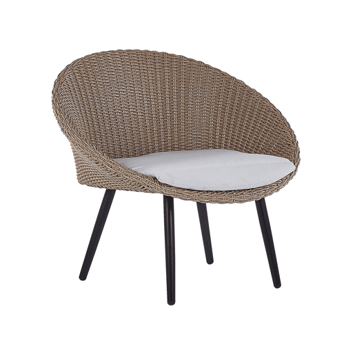 Conjunto de varanda com almofadas ORTIGIA Creme claro Creme