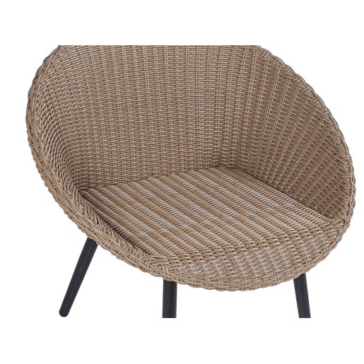 Conjunto de varanda com almofadas ORTIGIA Creme claro Creme