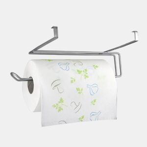 Cabide para rolos de cozinha EASY ROLL da Metaltex. Acabamento Polytherm® Silver Colour