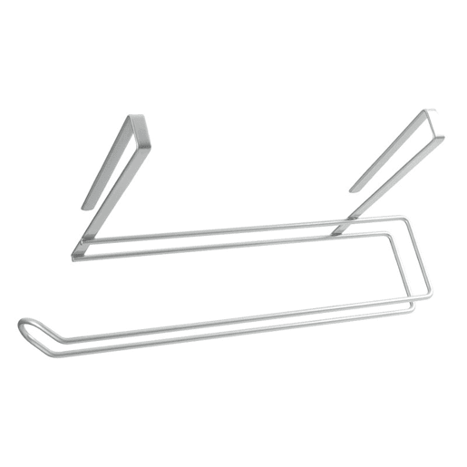 Cabide para rolos de cozinha EASY ROLL da Metaltex. Acabamento Polytherm® Silver Colour