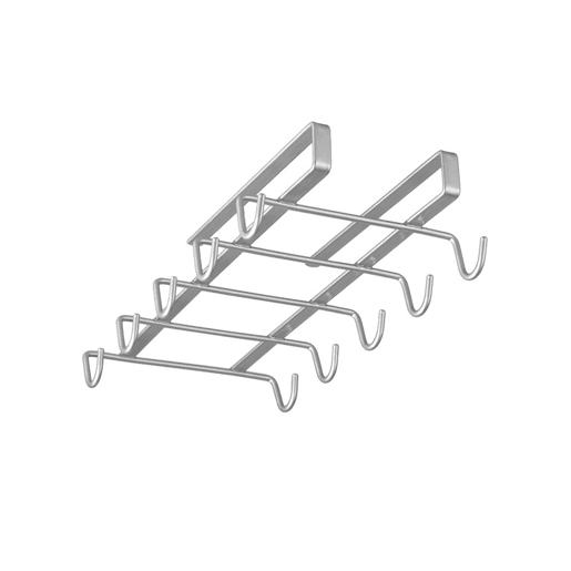 MY MUG Hanger da Metaltex Capacidade para 10 chávenas. Acabamento Polytherm® Cor prata MY MUG Hanger da Metaltex Capacidade para 10 chávenas. Acabamento Polytherm® Cor prata
