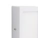 Forlight Plafon de Techo Ip23 Easy Square Surface Led 10W Forlight Plafon de Techo Ip23 Easy Square Surface Led 10W Blanco