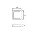 Forlight Plafon de Techo Ip23 Easy Square Surface Led 10W Forlight Plafon de Techo Ip23 Easy Square Surface Led 10W Blanco