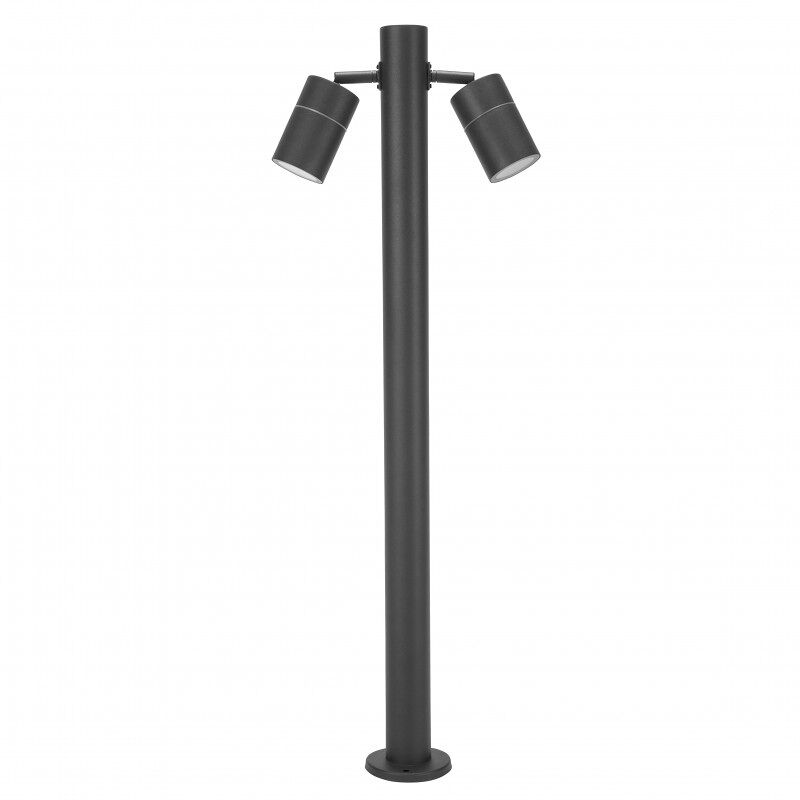 Forlight Pixa - Baliza de Jardín con 2 Focos Orientables GU10