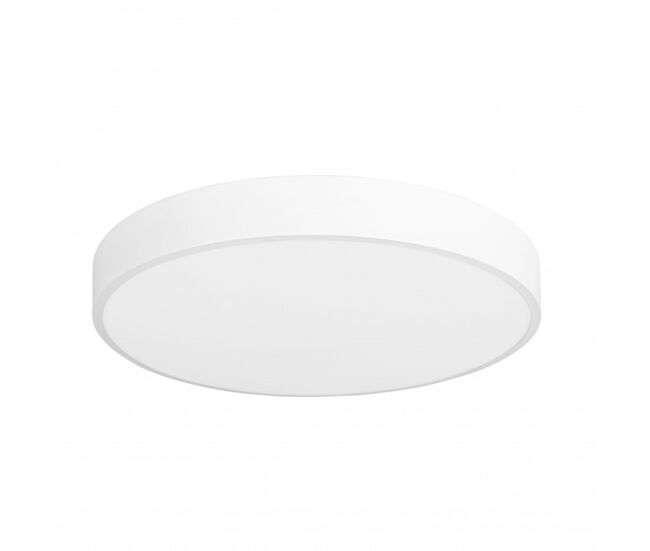 Fox plafón de techo de superficie orientable con luz led blanco cálido 3000k 656lm. color blanco