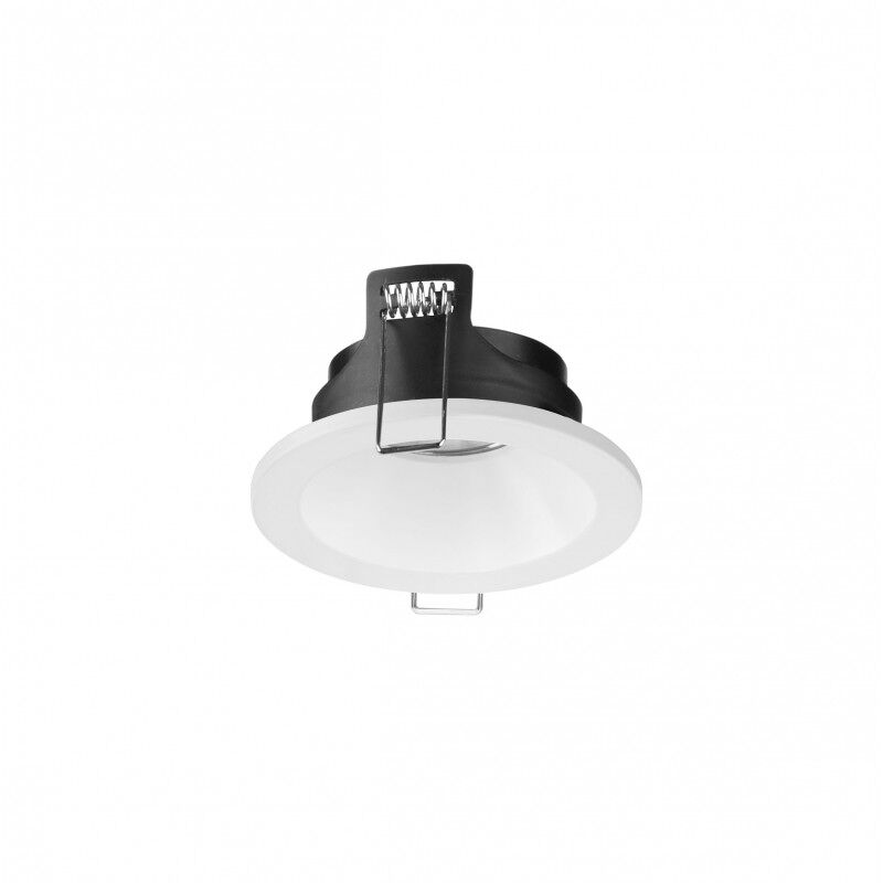 Forlight ter - downlight empotrable de techo de 90mm de diámetro para bombilla gu10 en color blanco y negro