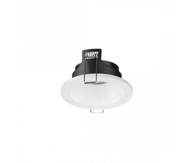 Forlight ter - downlight empotrable de techo de 90mm de diámetro para bombilla gu10 en color blanco y negro