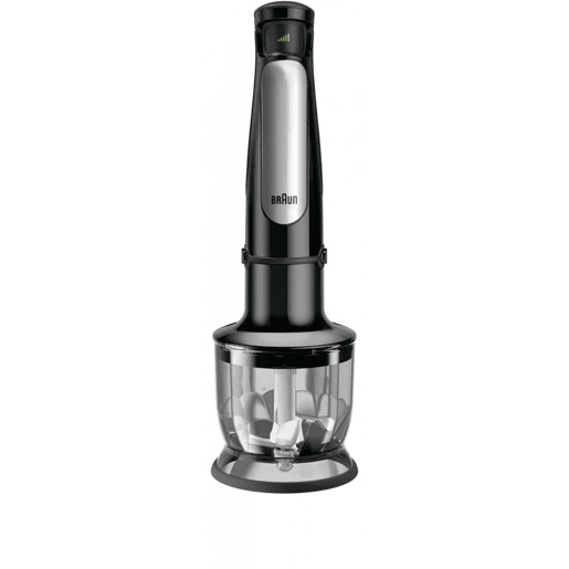 Minipimer MQ7087X Braun Tecnologia anti-salpicos. Sistema Easy Click. 1.000 W. 1.500 ml. Cor preta Minipimer MQ7087X Braun Tecnologia anti-salpicos. Sistema Easy Click. 1.000 W. 1.500 ml. Cor preta