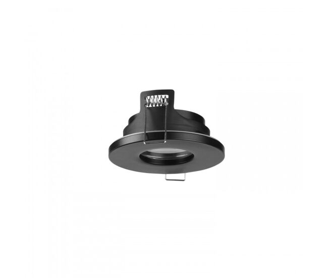 Forlight rame - downlight empotrable de techo de 85mm de diámetro para bombilla gu10 en color negro