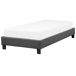 Beliani Cama sin cabecero Poliéster ROANNE 99x211 Beliani Cama sin cabecero Poliéster ROANNE 99x211 Beige