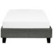 Beliani Cama sin cabecero Poliéster ROANNE 99x211 Beliani Cama sin cabecero Poliéster ROANNE 99x211 Beige