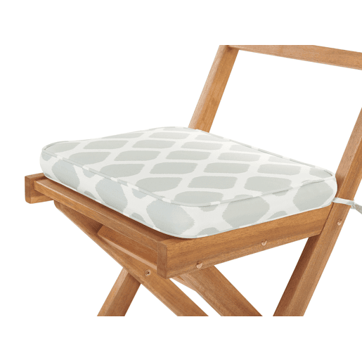 Conjunto de varanda com almofadas Dobrável FIJI Madeira de acácia Verde menta