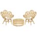 Beliani Conjunto de balcón FLORENTINE / LIMNI Beliani Conjunto de balcón FLORENTINE / LIMNI Beige