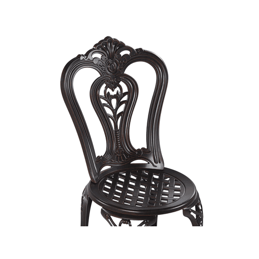 Conjunto de varanda BOVINO Metal Castanho escuro