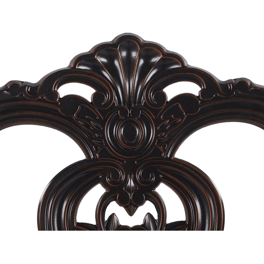 Conjunto de varanda BOVINO Metal Castanho escuro