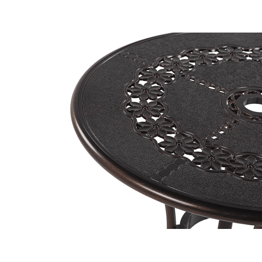 Conjunto de varanda BOVINO Metal Castanho escuro