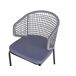Beliani Conjunto de balcón PALMI Beliani Conjunto de balcón PALMI Gris
