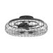 Forlight Merak - Ventilador de Techo con Lámpara LED sin Aspas Forlight Merak - Ventilador de Techo con Lámpara LED sin Aspas Negro