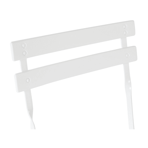 Conjunto de varanda Dobrável FIORI Metal Branco
