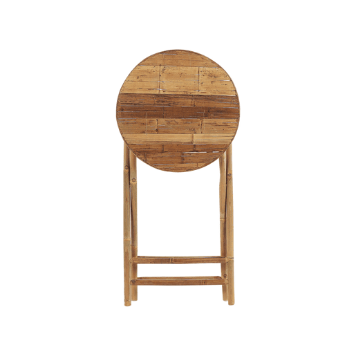 Conjunto de varanda Dobrável SAVELLETRI Madeira de bambu Castanho