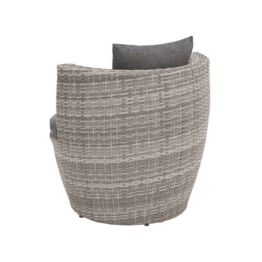 Conjunto de varanda com almofadas CAPRI Cinzento Conjunto de varanda com almofadas CAPRI Cinzento