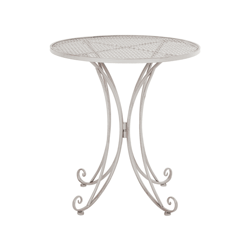 Conjunto de varanda Dobrável CILENTO Metal Cinzento