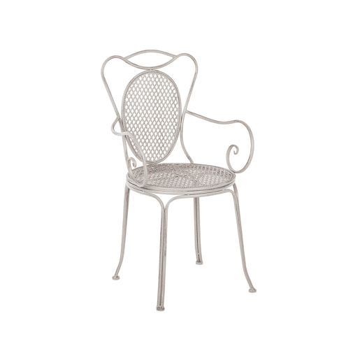 Conjunto de varanda Dobrável CILENTO Metal Cinzento