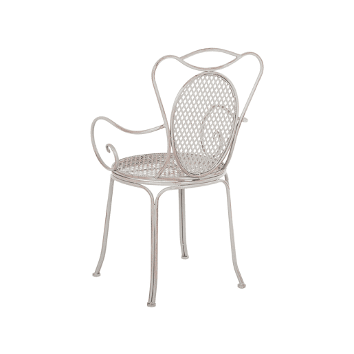 Conjunto de varanda Dobrável CILENTO Metal Cinzento