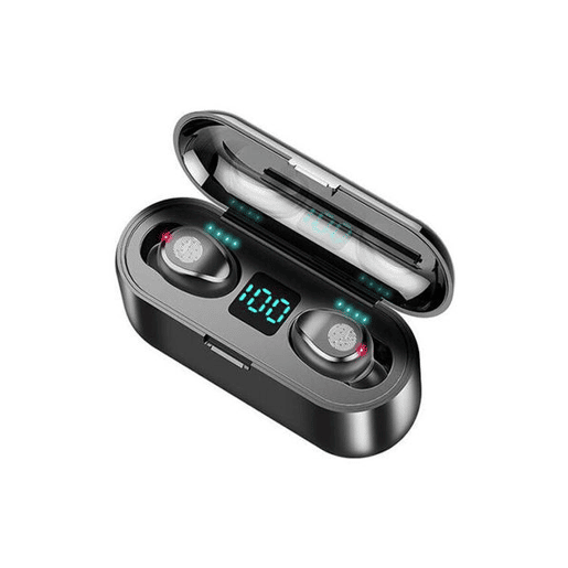 Phones Bluetooth F9 TWS com Caixa de CarregamentoPowerBank 2000mAh
