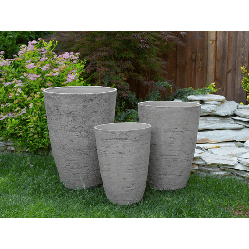 Vaso CAMIA 51 cm Cinzento