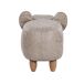 Beliani Puf animal JUMBO Beliani Puf animal JUMBO Gris Claro