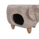 Beliani Puf animal JUMBO Beliani Puf animal JUMBO Gris Claro