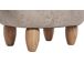 Beliani Puf animal JUMBO Beliani Puf animal JUMBO Gris Claro