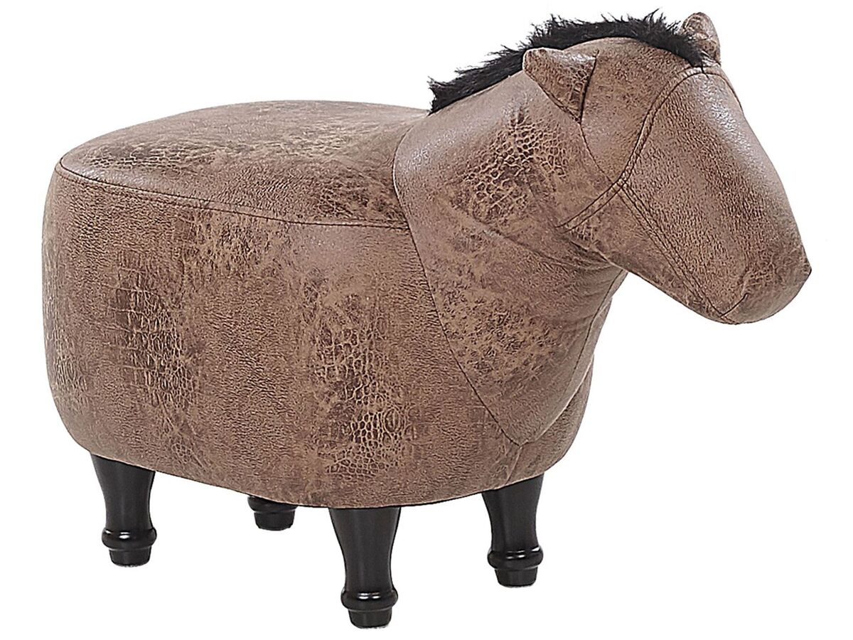 Beliani Puf animal HORSE