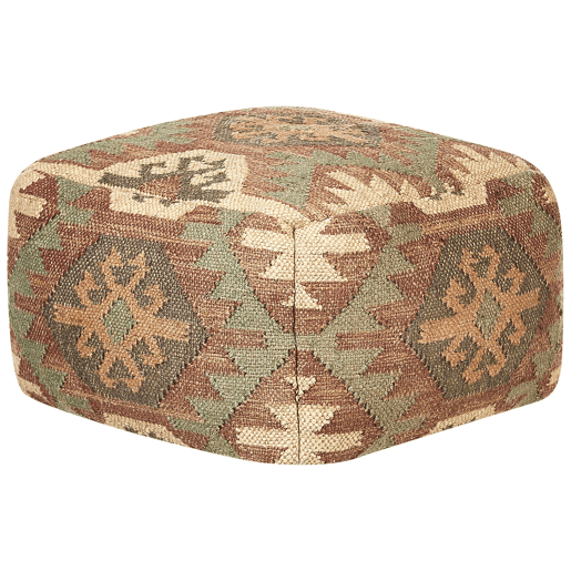 Pufe CUMBUM Juta Multicolor 50 cm 50 cm 30 cm