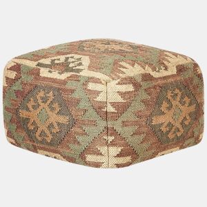 Pufe CUMBUM Juta Multicolor 50 cm 50 cm 30 cm