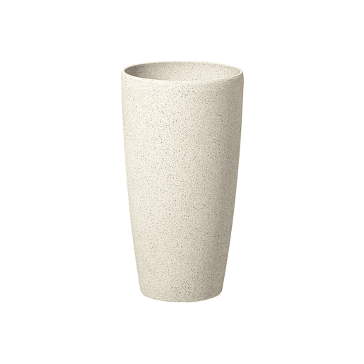 Conjunto de 2 vasos para plantas ABDERA 23 cm Creme claro Conjunto de 2 vasos para plantas ABDERA 23 cm Creme claro