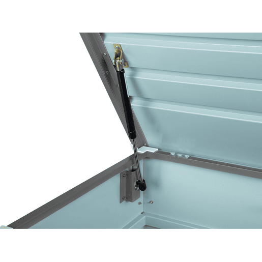 Caixa de arrumação CEBROSA Metal 132 cm 62 cm Cinzento