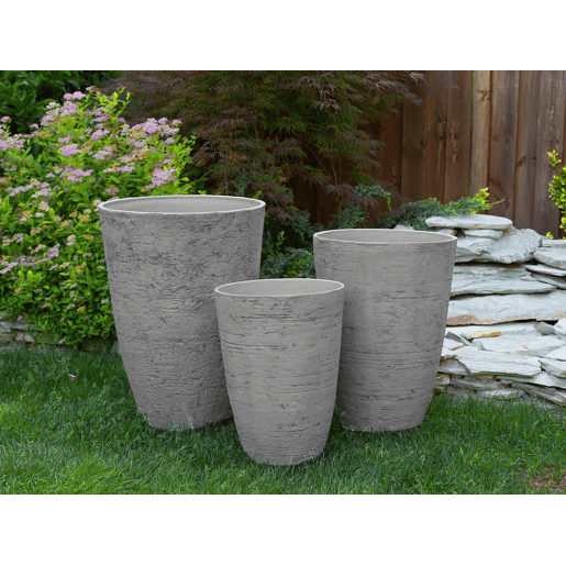 Vaso CAMIA 43 cm Cinzento Vaso CAMIA 43 cm Cinzento