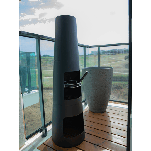 Vaso CAMIA 43 cm Cinzento Vaso CAMIA 43 cm Cinzento